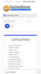 Mobile Screenshot of machinerunner.com
